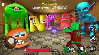 Alphabet Shooting Survival FPS - Screenshot 1