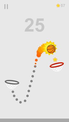 Basketball Hoop Star Dunk Game - Screenshot 3