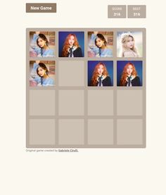 Game 2048 GFRIEND challenge BU - Screenshot 1