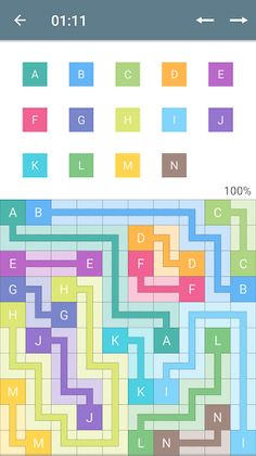 Color Pipes (Numberlink) - Screenshot 1