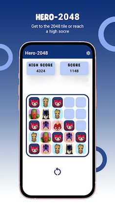 Hero-2048 - Screenshot 1