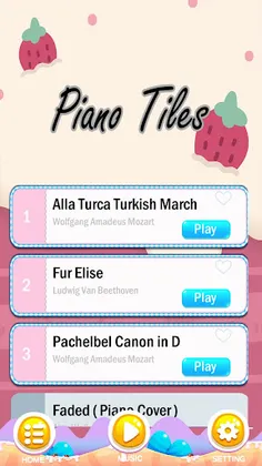 Sweet Piano Tiles - Screenshot 1