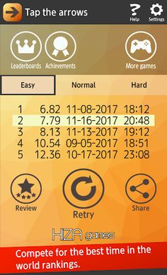 Tap the arrows - Screenshot 3