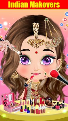 Super Fashion Indian Dress up - Screenshot 2