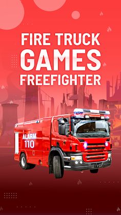 Fire Truck Games - Firefigther - Screenshot 1