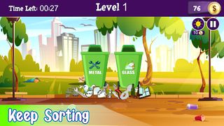 Garbage Sort Color Puzzle Game - Screenshot 1