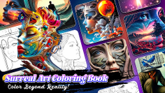 Surreal Art Coloring Pages - Screenshot 4