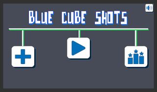 Blue Cube Shots - Screenshot 1