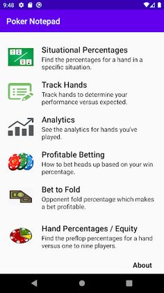 Poker Notepad - Screenshot 2