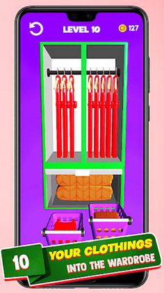 Fill the Closet Sorting Game - Screenshot 2