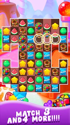 Sweet Candy Mania Match 3 - Screenshot 1