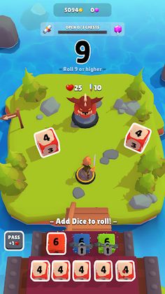 Dungeon Roll: Dice Adventure - Screenshot 1