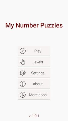 My Number Puzzles - Screenshot 1