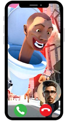 Cameraman Fake Call skibidi - Screenshot 1