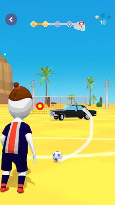 Stickman Freekick: Soccer game - Screenshot 4