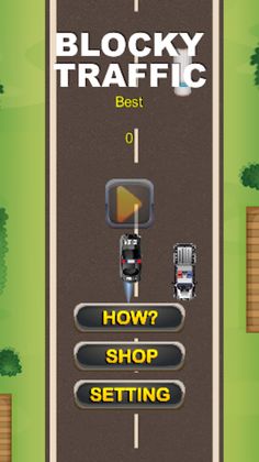 Blocky Traffic - Screenshot 1