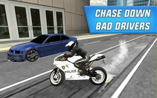 Police Bike City Driving - Screenshot 1