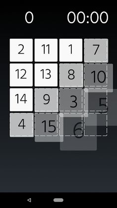 Пятнашки - Screenshot 2