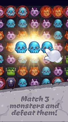 Monster Village : Match 3 - Screenshot 2