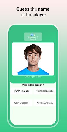 Quiz Tennis Players - Screenshot 3