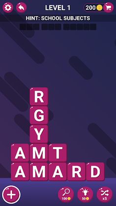 Word Blocks - Word Tiles Puzzl - Screenshot 2