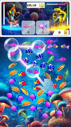 Aqua Fish Monster Hunting Game - Screenshot 2