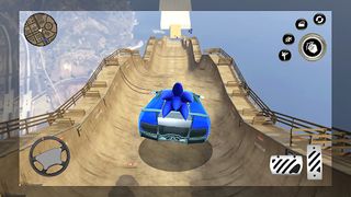 Blue Hedgehog Run Drive Race - Screenshot 1