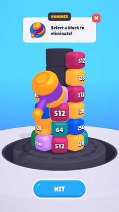 Helix Merge 2048 - Screenshot 2