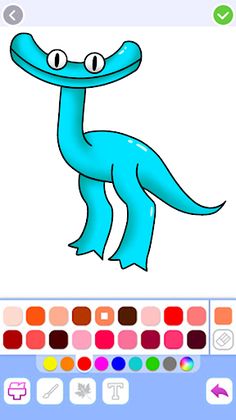 Rainbow Friends 2 Coloring Art - Screenshot 3