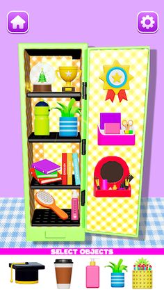 DIY Locker Decoration:Art Game - Screenshot 4
