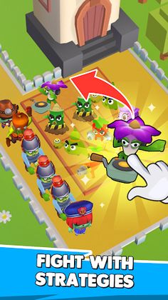 Merge Plants Defense 3D - Screenshot 2