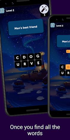Night Find: Word Puzzles - Screenshot 2