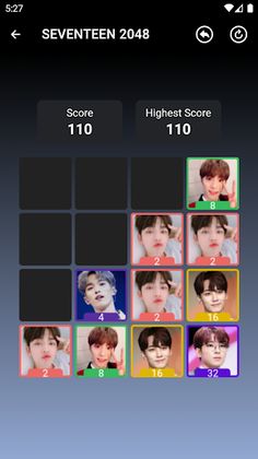 SEVENTEEN 2048 Game - Screenshot 4