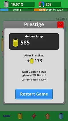 Scrap Collector Idle Game - Screenshot 3