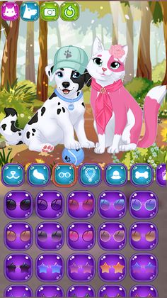 Cat n dog dress up avatarmaker - Screenshot 2