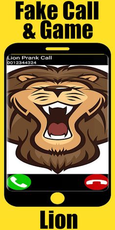 Fake Call Lion Game - Prank Ca - Screenshot 3