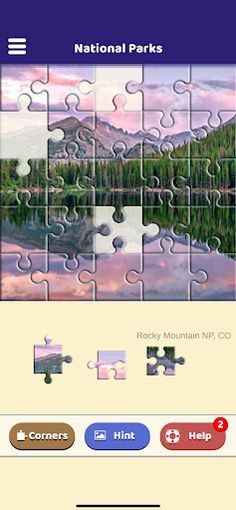 National Parks Puzzle - Screenshot 3