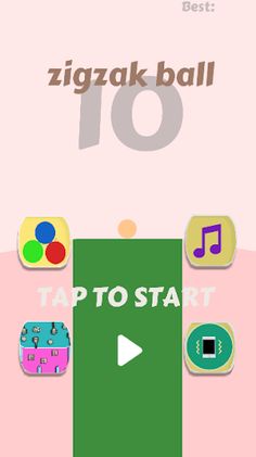 Zigzak Color Ball game 2020 - Screenshot 1