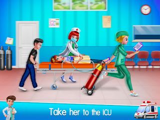 Ambulance Doctor Hospital Game - Screenshot 2