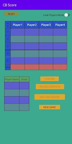 Call Break Score Keeper - Screenshot 1