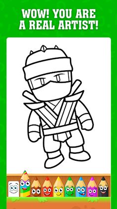Stumble Guys Coloring Game - Screenshot 3