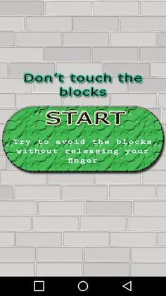 Don't touch the blocks - Screenshot 1