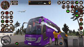 City Coach Bus Driving Games - Screenshot 2