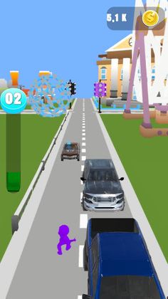 Jump In Traffic - Screenshot 2