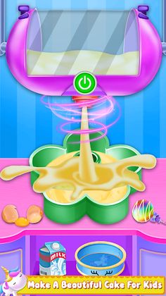 Unicorn Cake Maker-Bakery Game - Screenshot 4