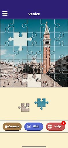 Venice Sightseeing Puzzle - Screenshot 3