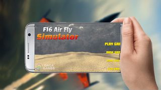 F16 Air Wars Plane Simulator - Screenshot 1