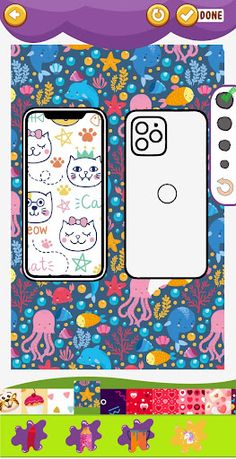 Coloring Laptop phone Glitter - Screenshot 4