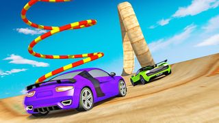 Mega Ramp Car Racing Impossibl - Screenshot 2