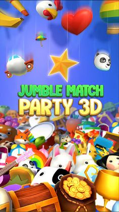 Jumble Match Party 3D - Screenshot 3
